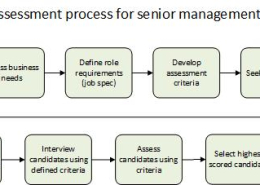 Structured assessment process for senior management recruitment to overcome selection biases